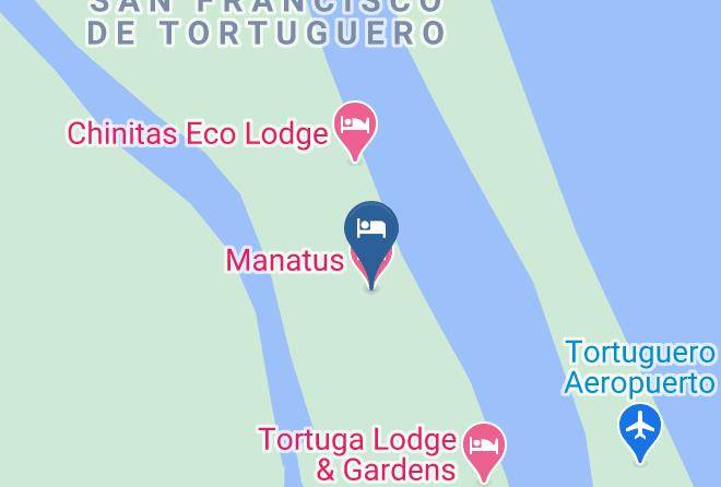 Pococi - Manatus Hotel Maps