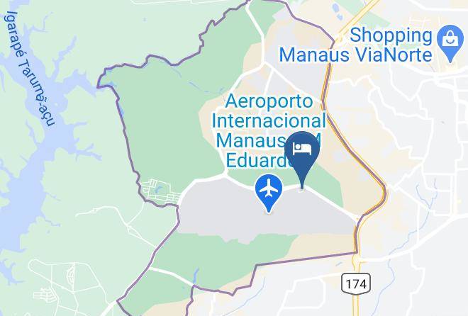 Manaus - Manaus Airport Hotel Soft Time Maps