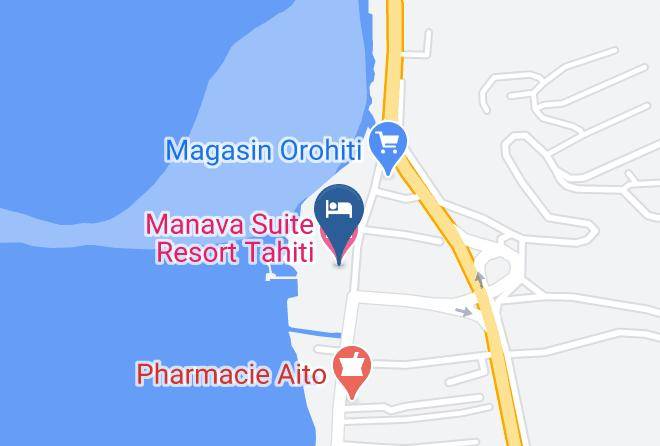 Puna Auia - Manava Suite Resort Tahiti Maps