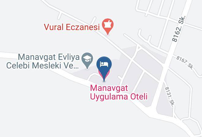 Manavgat - Manavgat Uygulama Oteli Maps