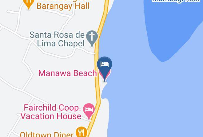 Cebu - Manawa Beach Maps