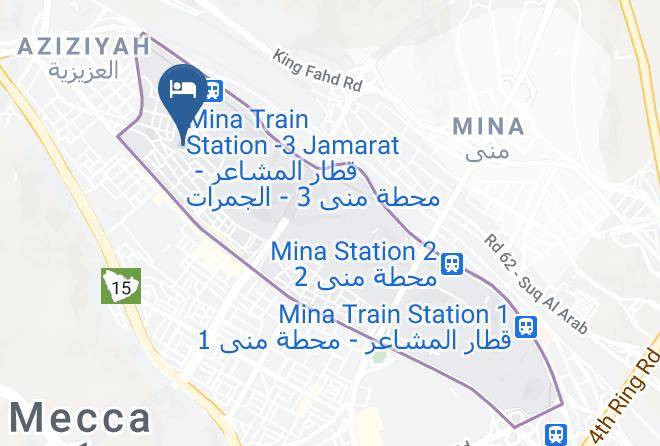 Manazel Al Ain Grand Hotel Map