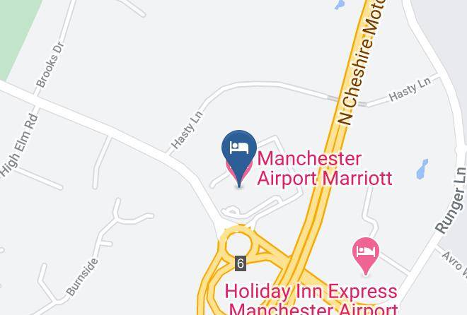 Manchester Airport Marriott Hotel Map