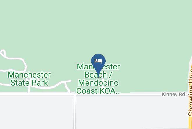Mendocino - Manchester Beach Mendocino Coast Koa Journey Maps