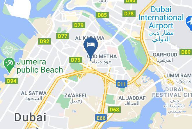Dubai - Manchester Maps