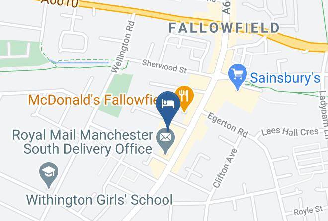 Greater Manchester - Manchester Inn Sure Hotel Collection By Best Western Maps
