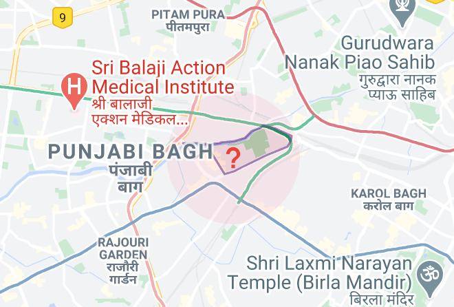 New Delhi - Mandakini Vasant Kunj Maps