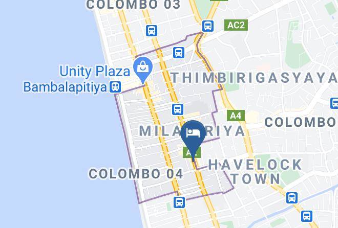 Colombo - Mandala Beach Hikkaduwa Maps