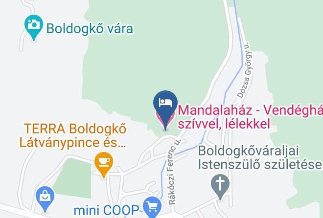 Boldogkovaralja - Mandalahaz Vendeghaz Szivvel Lelekkel Maps