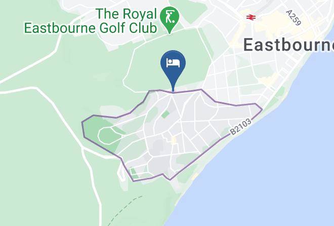 East Sussex - Mandalay Bed And Breakfast Maps
