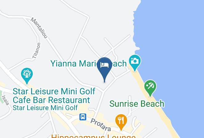 Cyprus - Mandali Hotel Maps