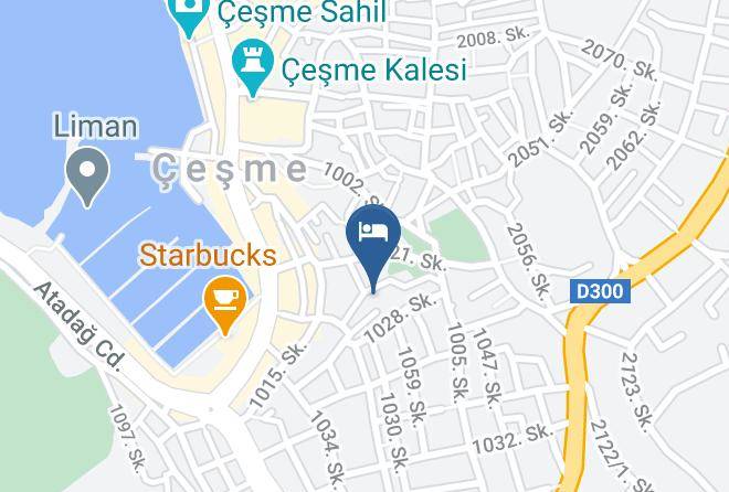 Cesme - Cesme Marin Butik Otel Maps