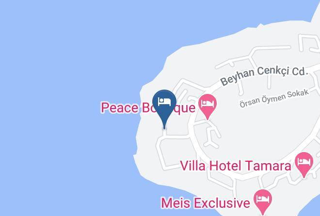 Kas - Mandalina Luxury Suite Maps