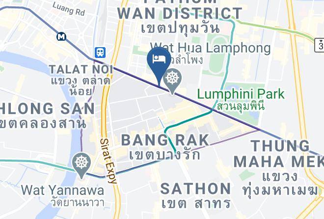 Mandarin Hotel Bangkok Map