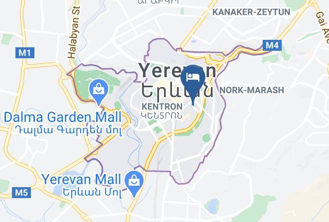 Yerevan - Mandarin Hotel Maps