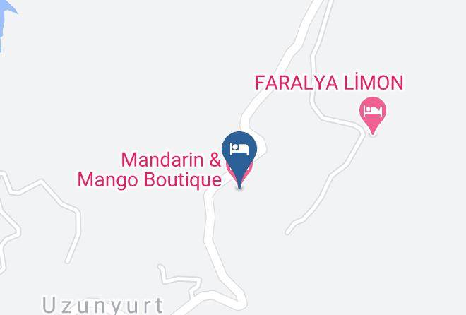 Mandarin & Mango Boutique Hotel Map