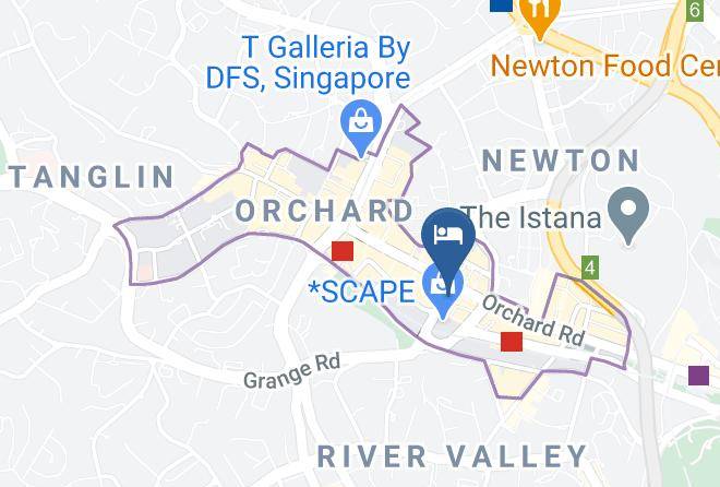 Orchard - Mandarin Orchard Singapore Maps