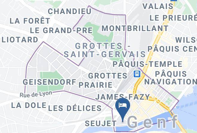 Mandarin Oriental Geneva Map