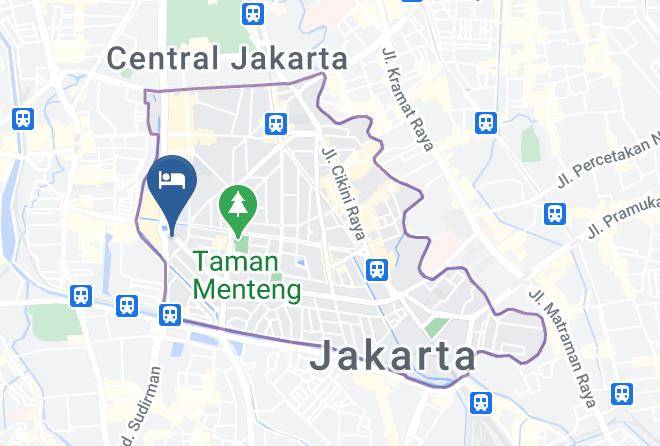 Central Jakarta - Mandarin Oriental Jakarta Maps