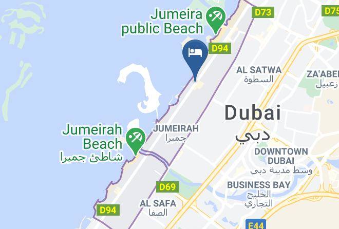 Dubai - Mandarin Oriental Jumeira Dubai Maps