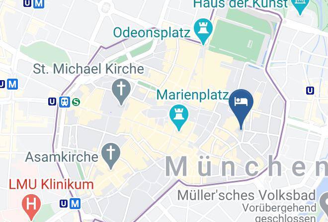 Munich District - Mandarin Oriental Munchen Maps