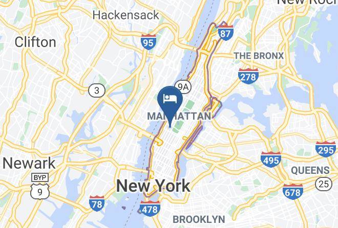 New York - Mandarin Oriental New York Maps