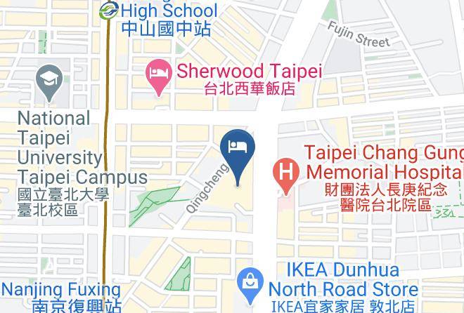 Songshan District Nanjing Fuxing Station Shopping Area - Mandarin Oriental Taipei Maps