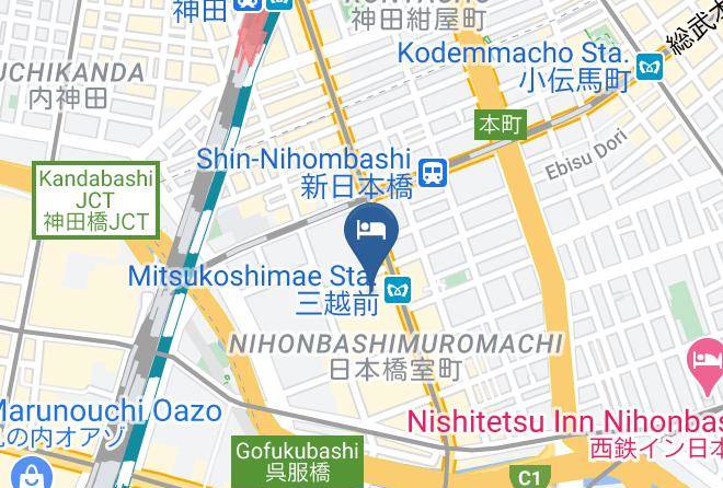 Chuo Ward - Mandarin Oriental Tokyo Maps