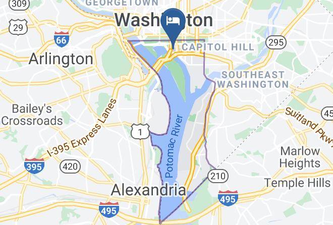 City Of Washington - Mandarin Oriental Washington Dc Maps