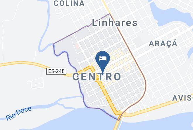 Linhares - Mandau Dunas Hotel Maps