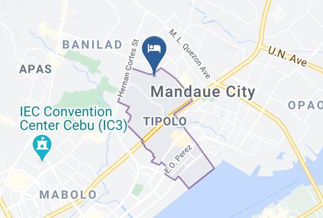 Cebu - Mandaue Hotel Maps