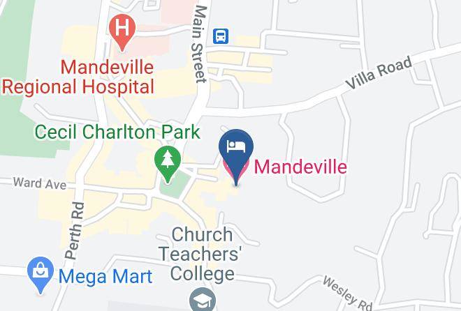 Manchester - Mandeville Hotel Maps