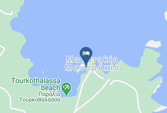 Milos - Mandrakia Beach Maps
