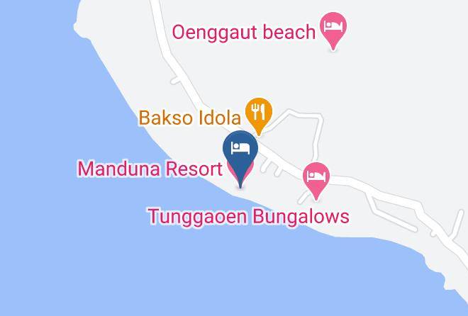 Rote Ndao Regency - Manduna Resort Maps