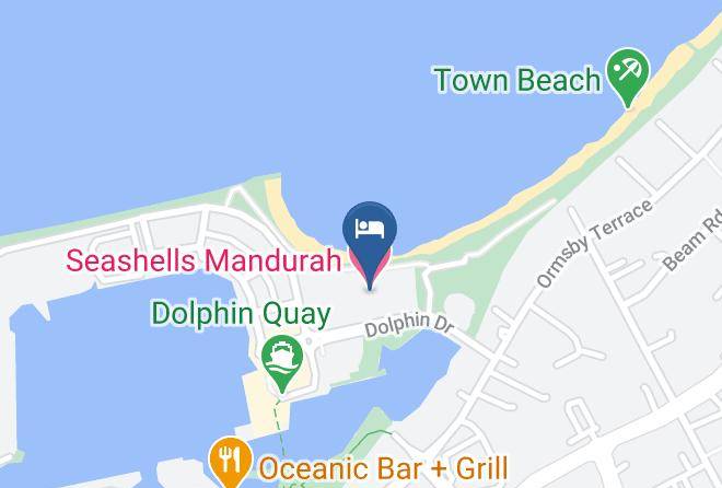 Mandurah - Seashells Mandurah Maps