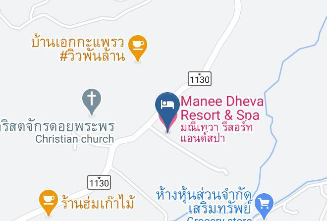Amphoe Mae Chan - Manee Dheva Resort & Spa Maps