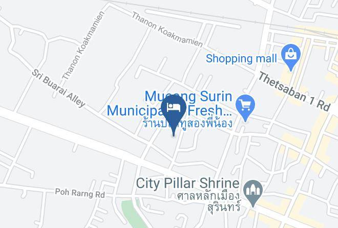 Amphoe Mueang Surin - Maneerote Hotel Maps