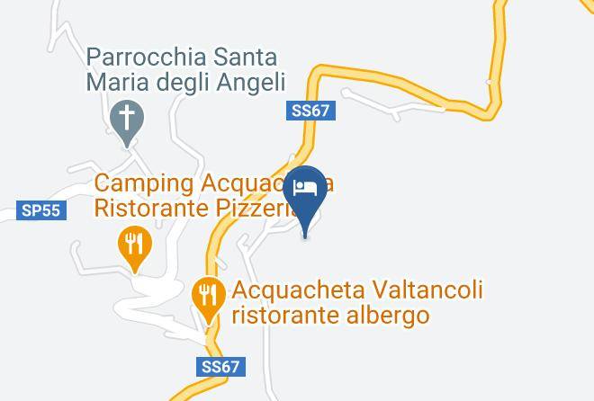 Forli - Maneggio Rio Destro Maps