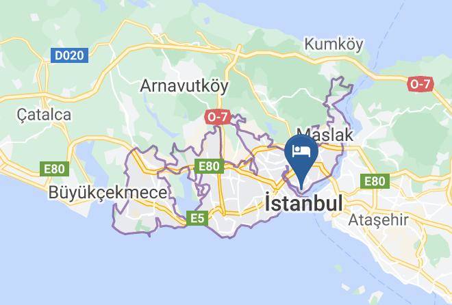 Beyoglu - Manesol Galata Hotel Maps