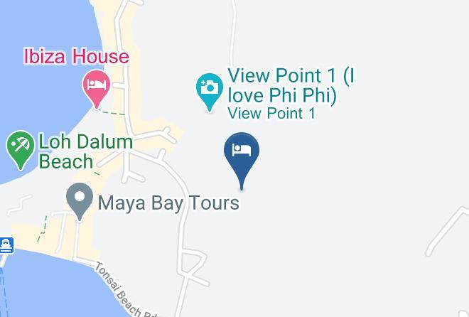 Mueang Krabi District - Maney Resort Maps