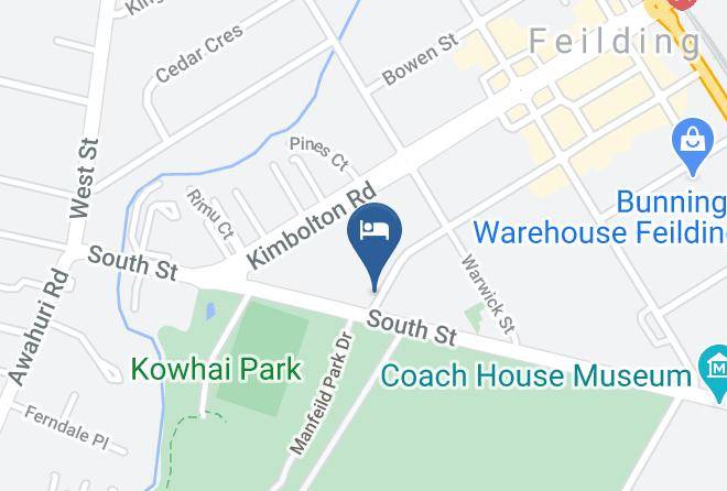 Manawatu - Manfeild Park Motel Maps
