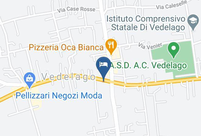 Treviso - Manfre Bar Trattoria Alloggi Maps
