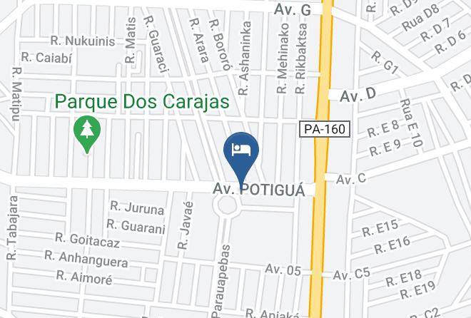 Parauapebas - Manganes Palace Hotel Maps