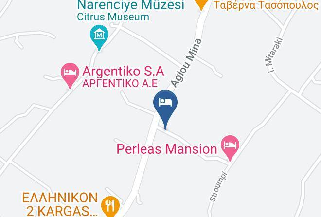 Khios - Manganos Hotel Maps