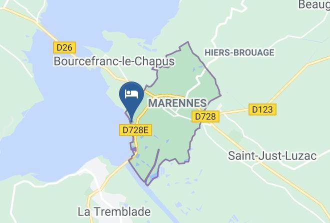 Charente Maritime - Manger Sur La Plage Maps