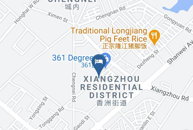 Shanwei - Mangguo Hotel Maps