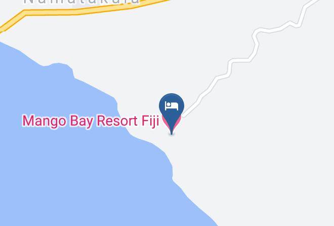 Mango Bay Resort Fiji Map