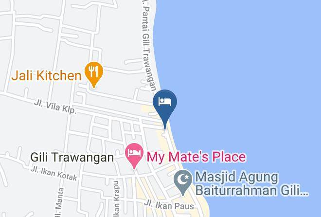 North Lombok Regency - Mango Dive & Bungalow Maps