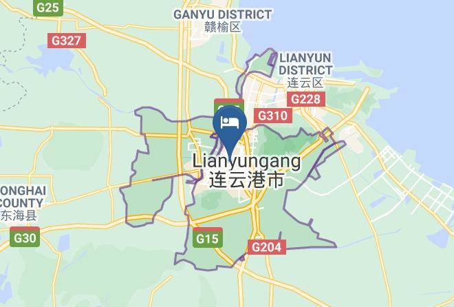 Lianyungang - Mango Express Hotel Maps