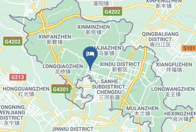 Chengdu - Mango Hotel Maps